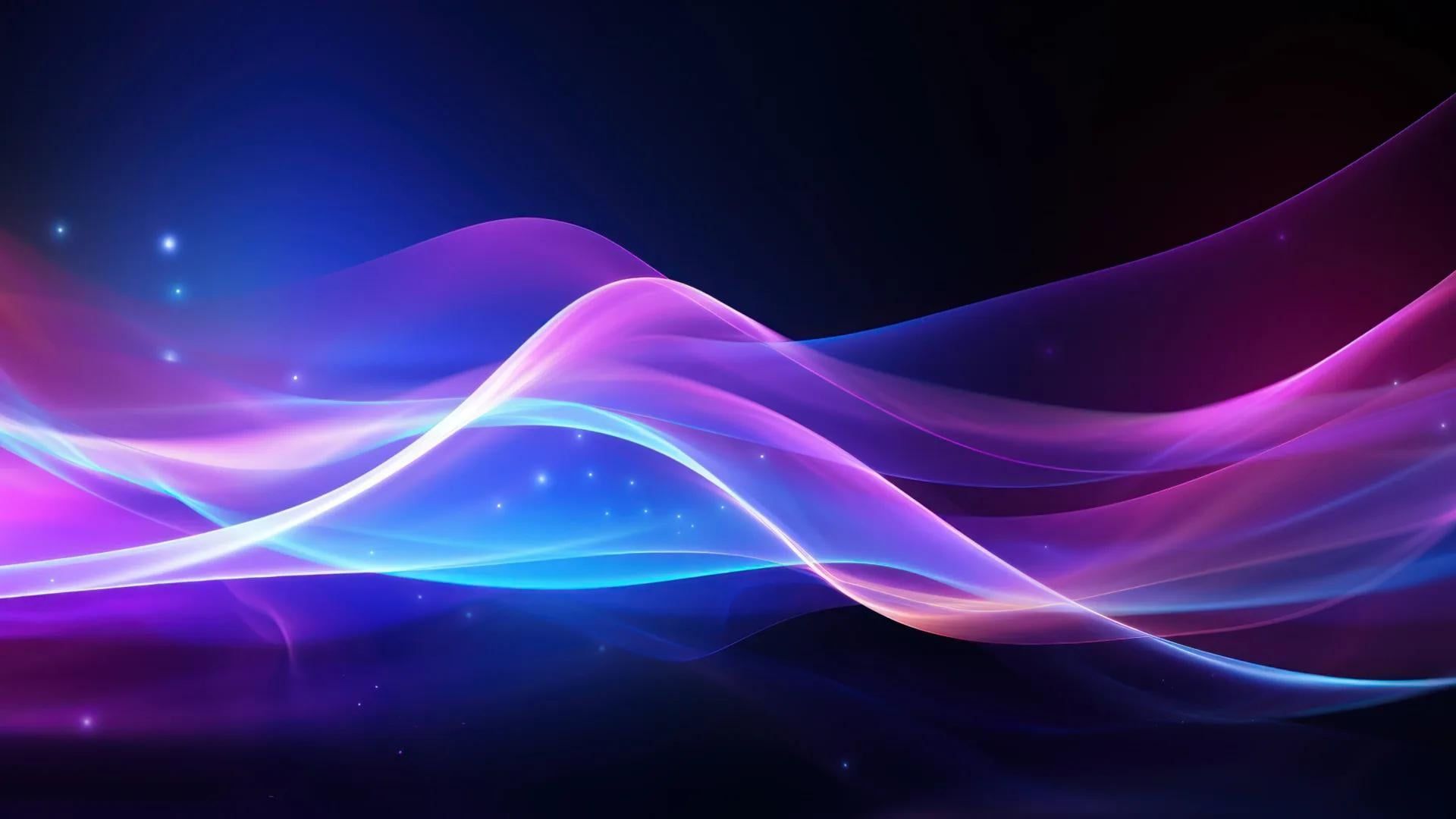 1920x1080 Abstract Purple Gradient Layers AI
