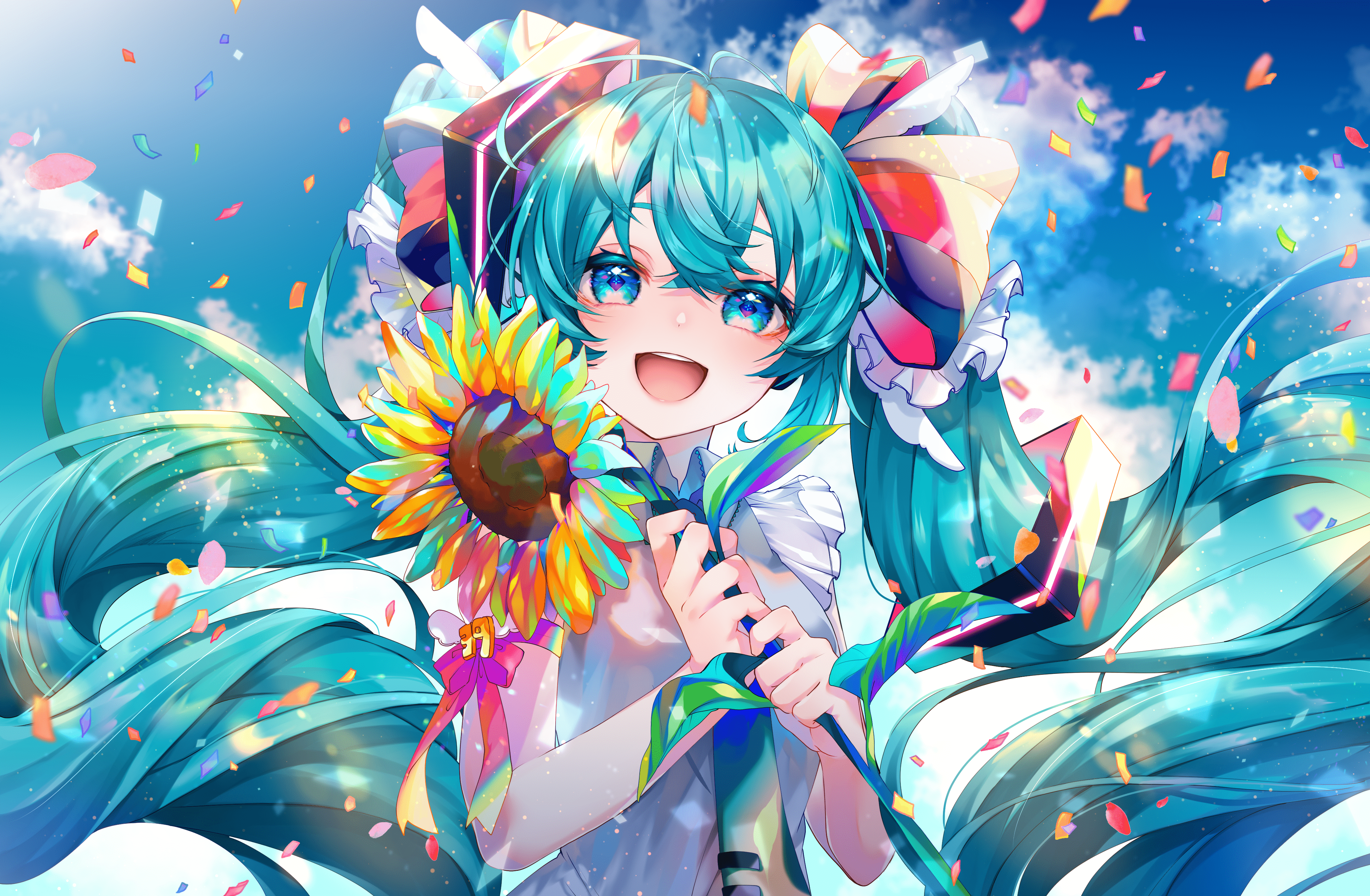 4138x2707 Hatsune Miku Anime Vocaloid 4k Ultra
