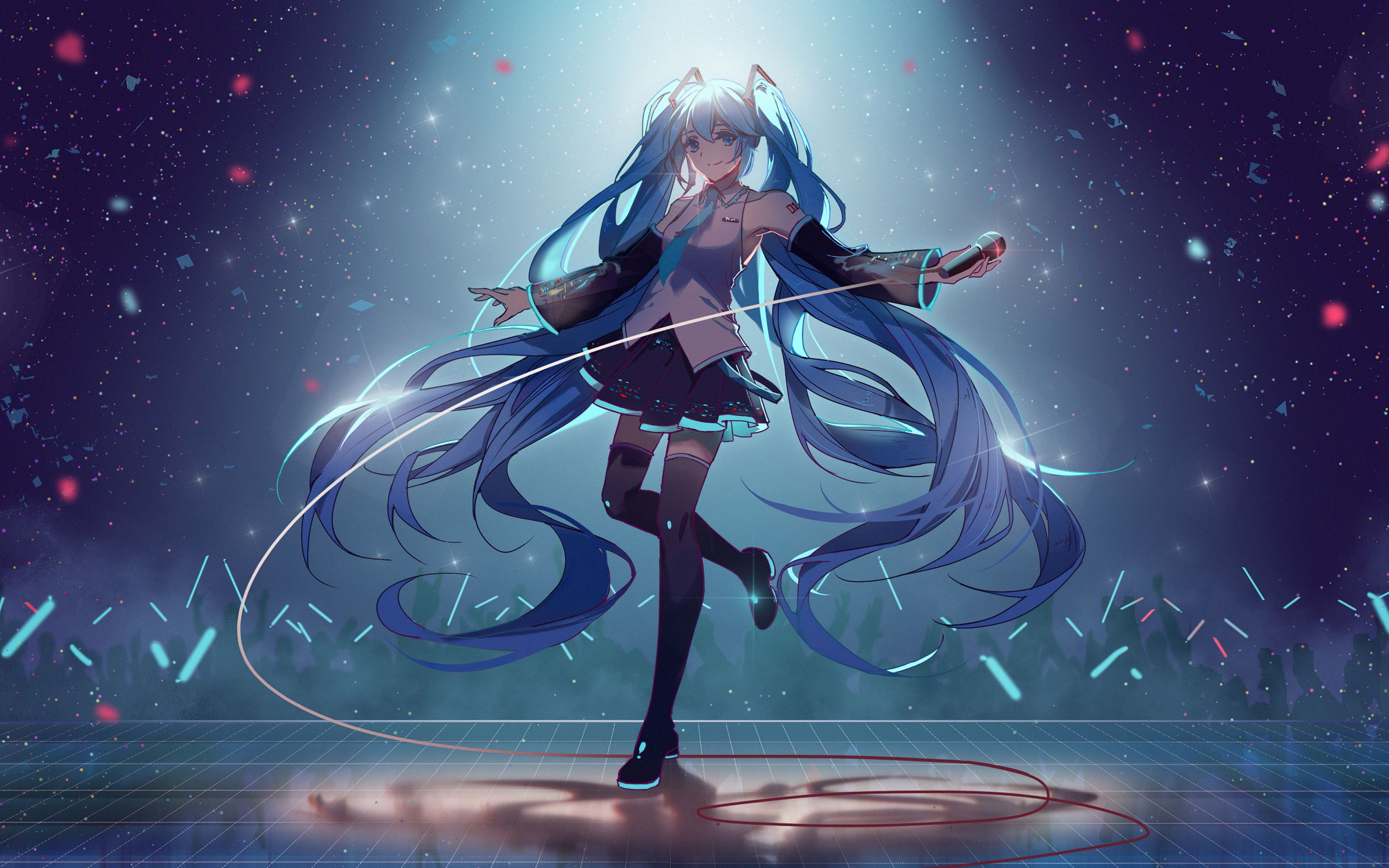 3840x2400 Vocaloid Hatsune Miku 4k 4K