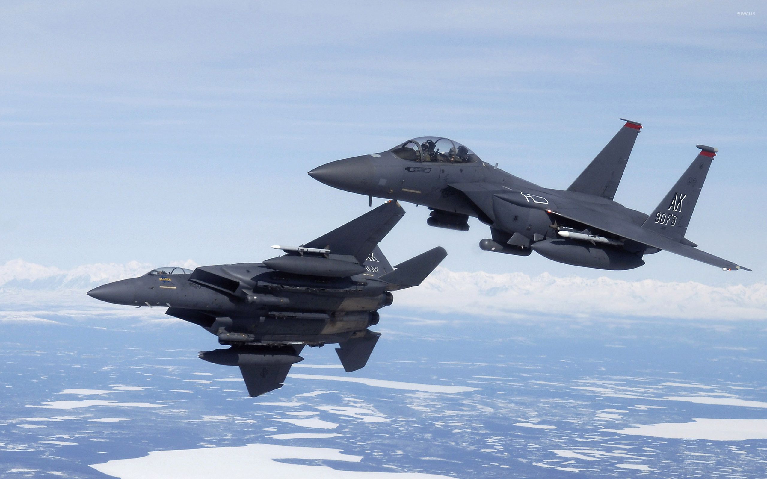 2560x1600 McDonnell Douglas F 15 Eagles In