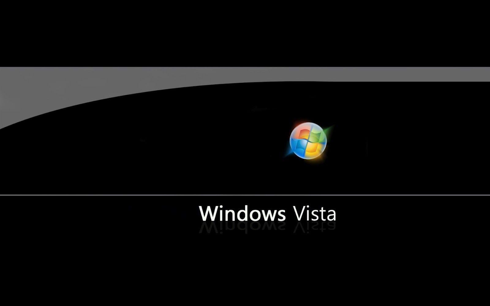 1600x1000 The Only Wallpaper: black windows vista wallpaper