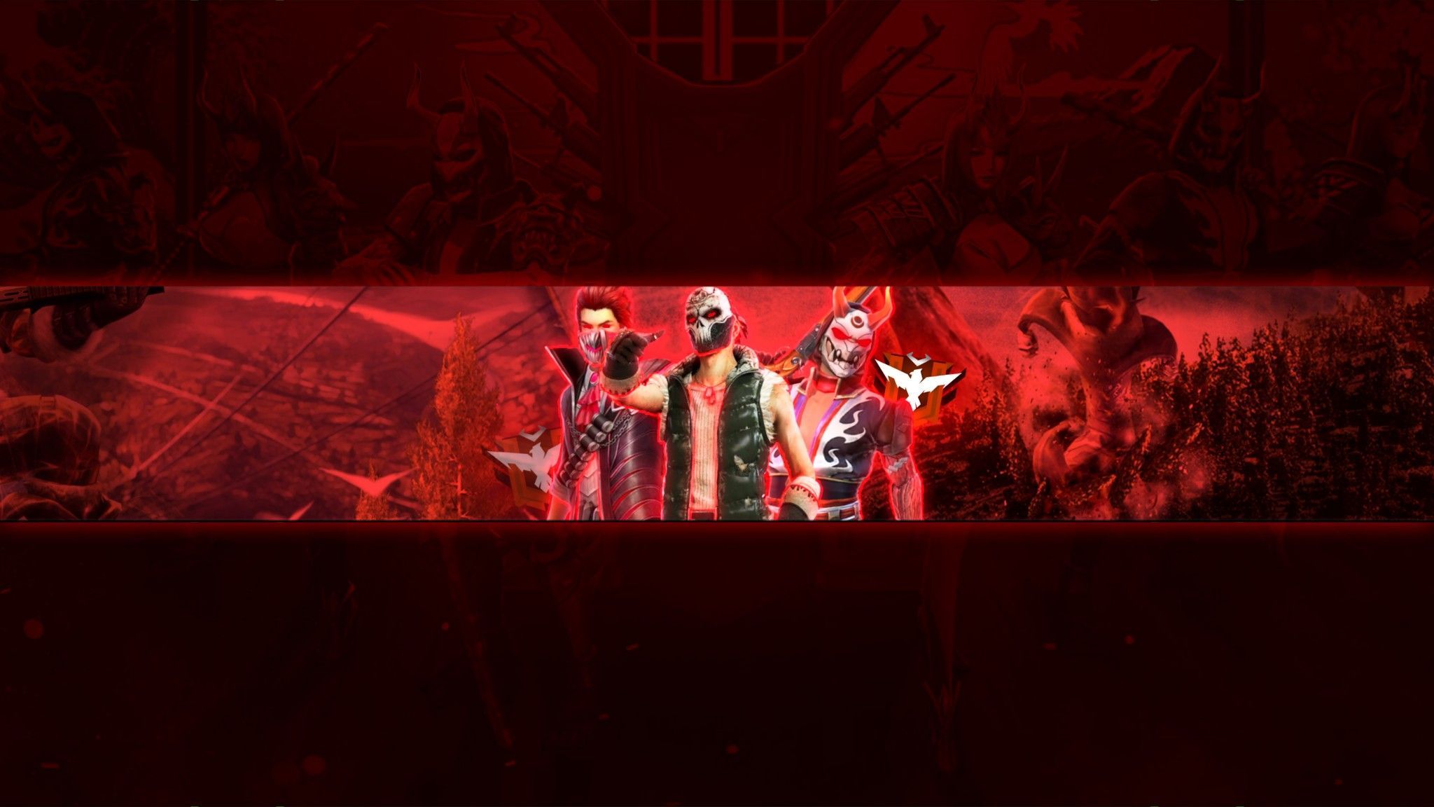 free fire banner for youtube 2048x1152 download