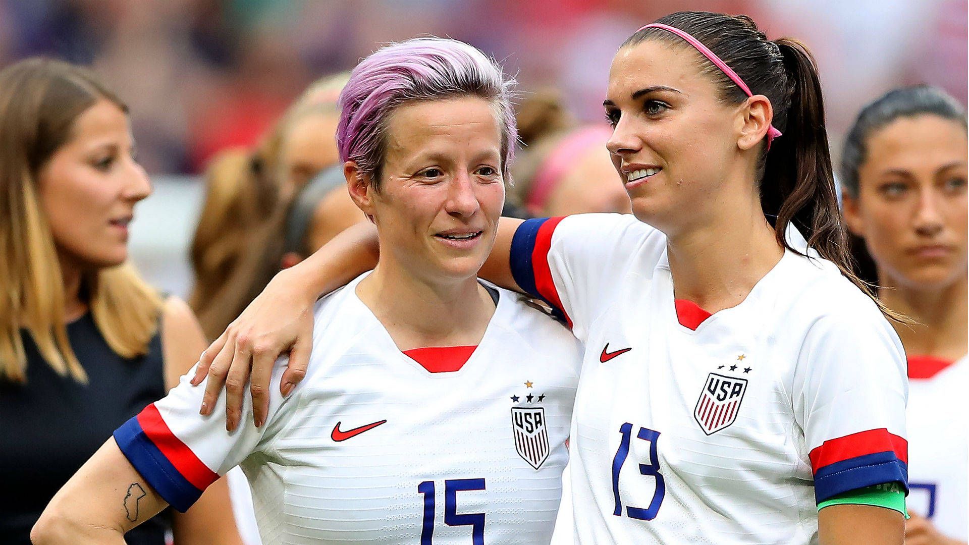 1920x1080 Alex Morgan And Megan Rapinoe Wallpaper