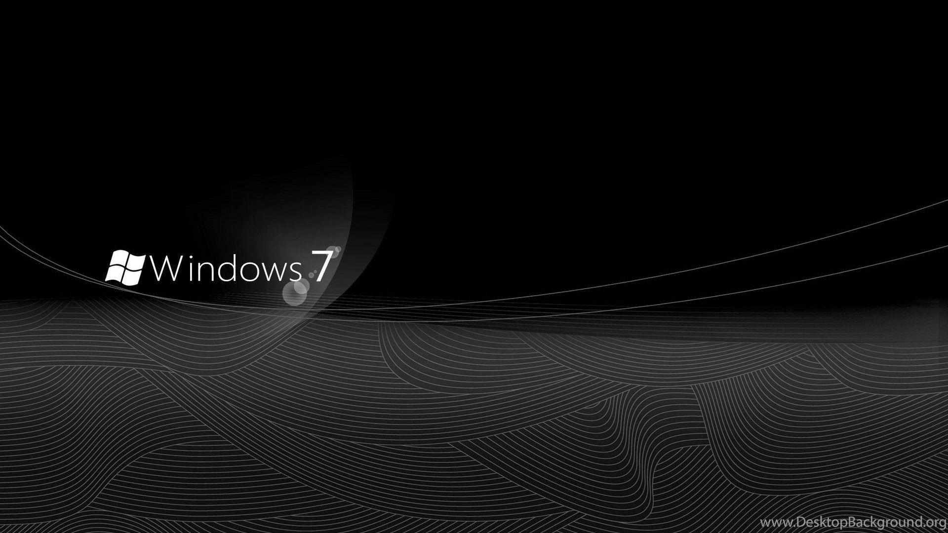1920x1080 High Resolution Black Windows 7 Desktop Wallpaper HD 9 Full
