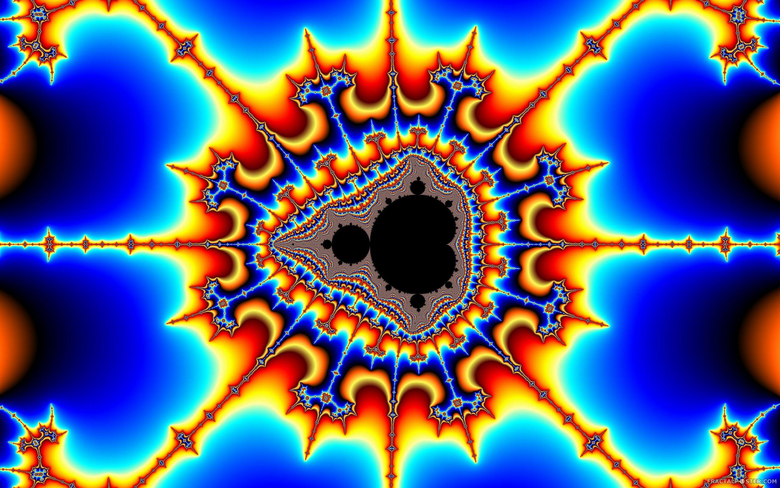 2560x1600 CoLoR ExPlOsIoN fractal image by chidoriuser360. HD