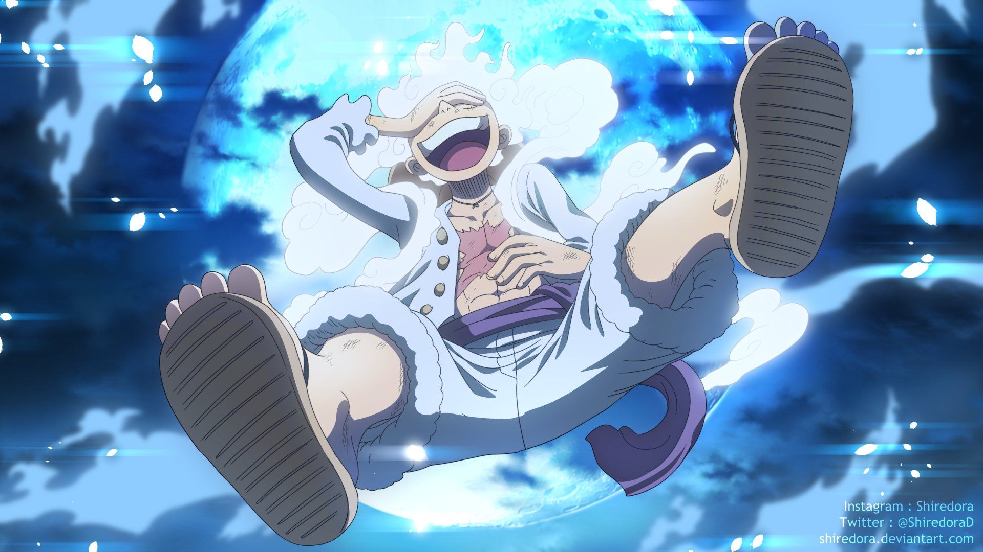 1920x1080 Gear 5 Luffy HD Wallpaper Piece Delight