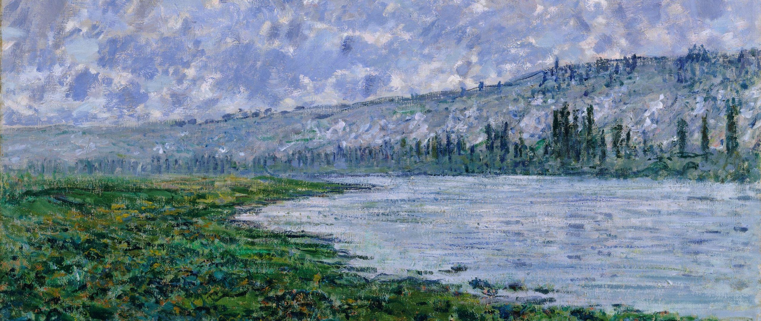 2560x1080 Download wallpaper 2560x1080 claude monet, the seine at