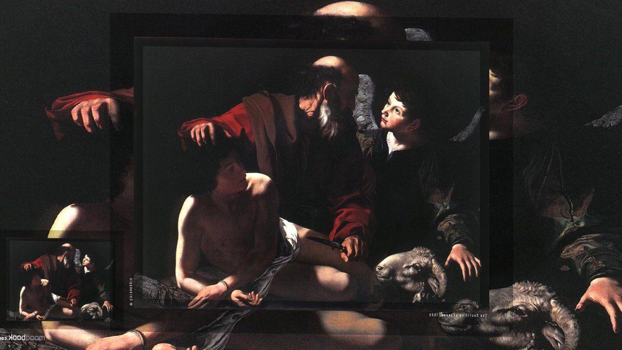1280x720 Caravaggio, The, Sacrifice, Of, Isaac, Wallpaper, Amazing