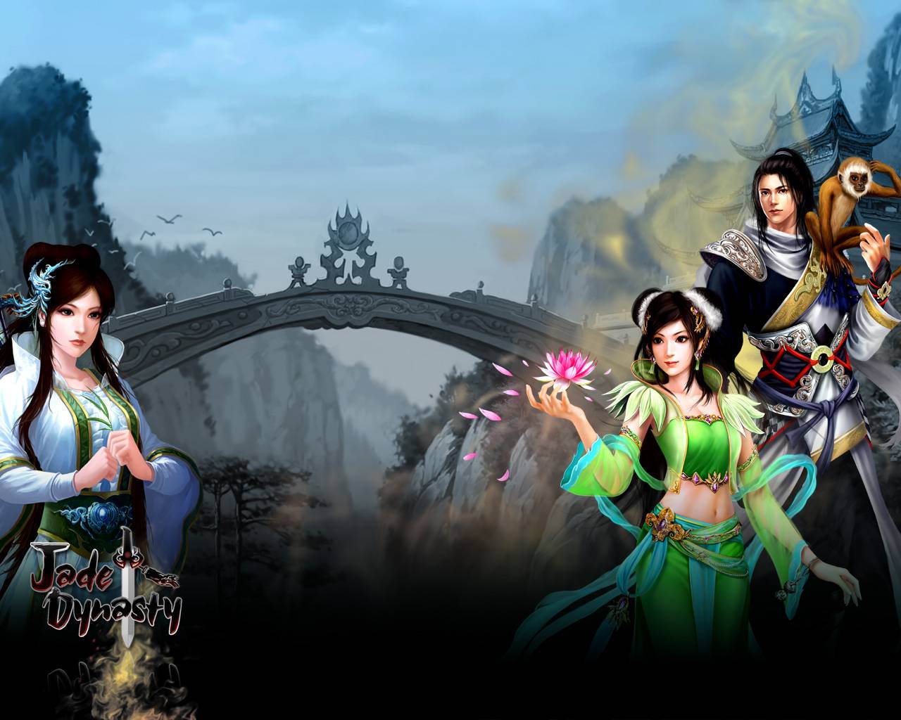 1280x1024 Jade Dynasty Wallpaper