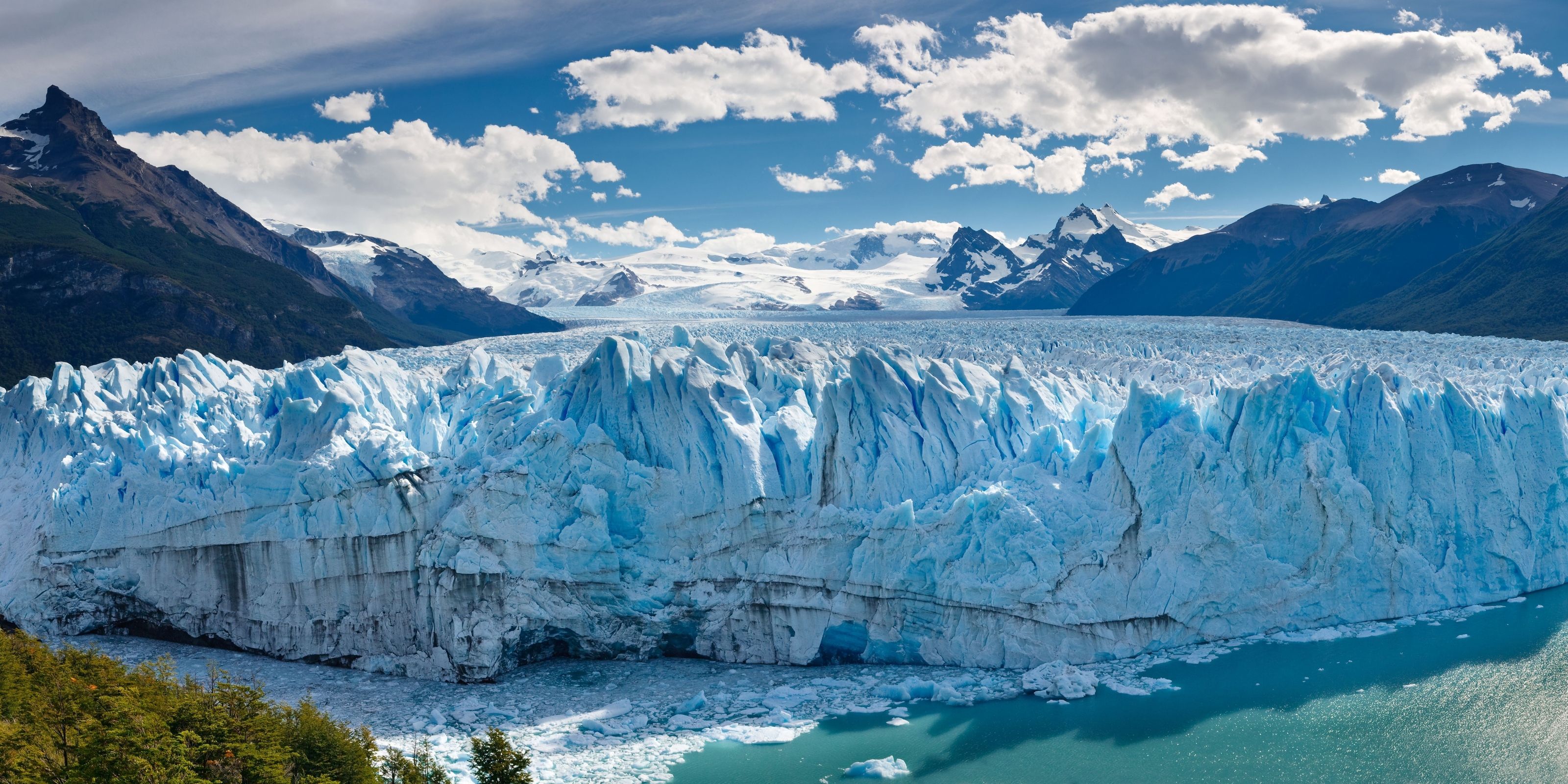 3200x1600 Glacier In Patagonia, Argentina Wall Mural
