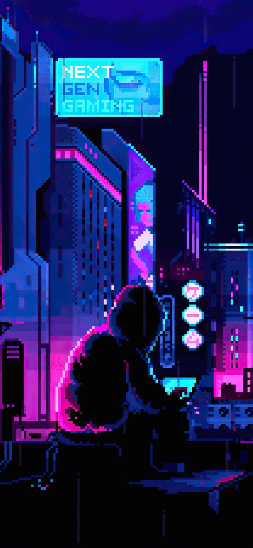 828x1792 Pixel Phone Wallpaper