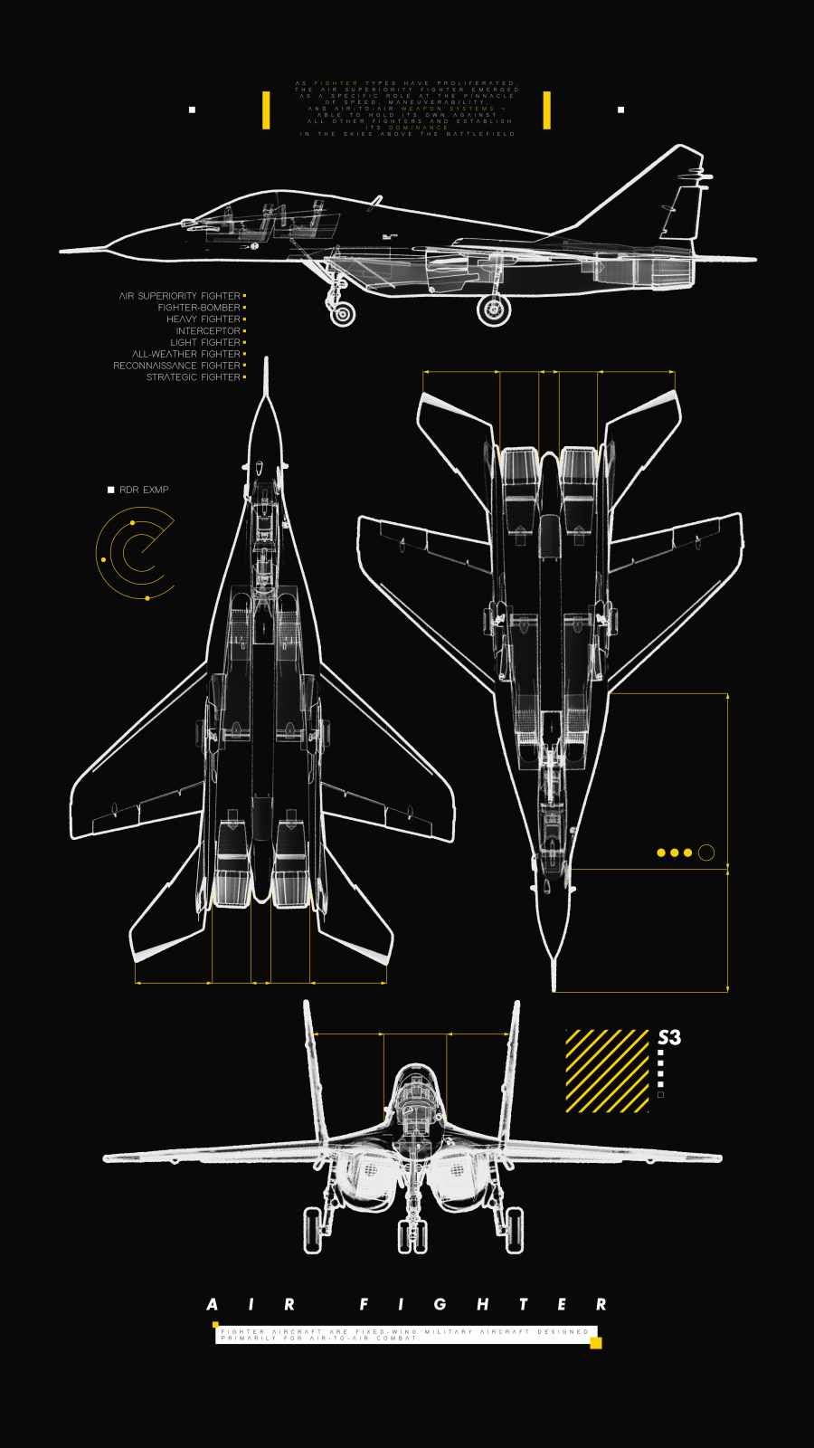 900x1600 Fighter Jet Anatomy