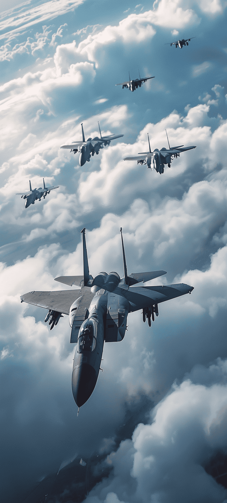 736x1632 Fighter Jet Phone Wallpaper Made