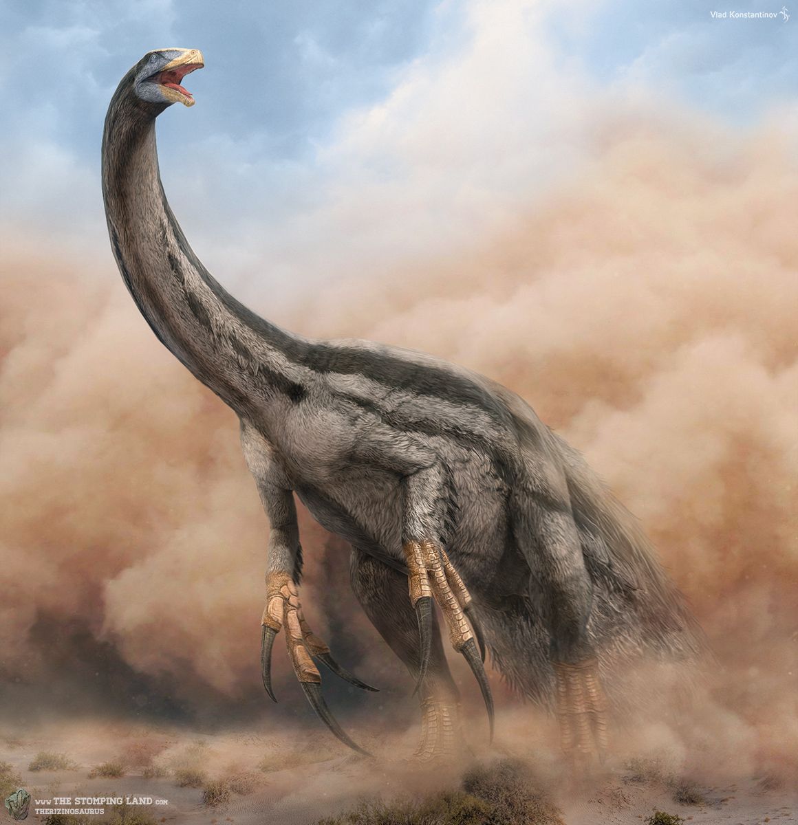 1160x1200 Therizinosaurus Wallpaper