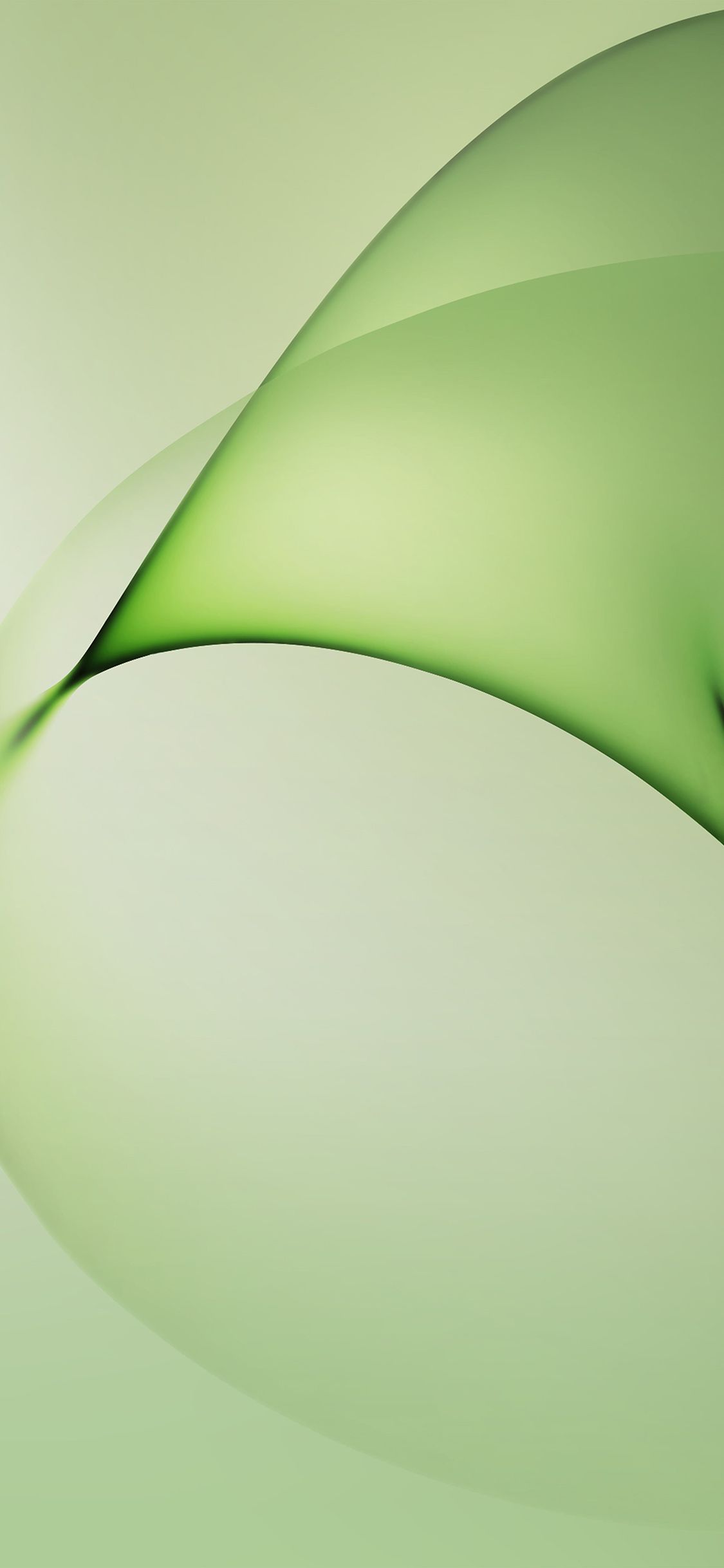 1125x2436 Galaxy 7 Edge Samsung Green