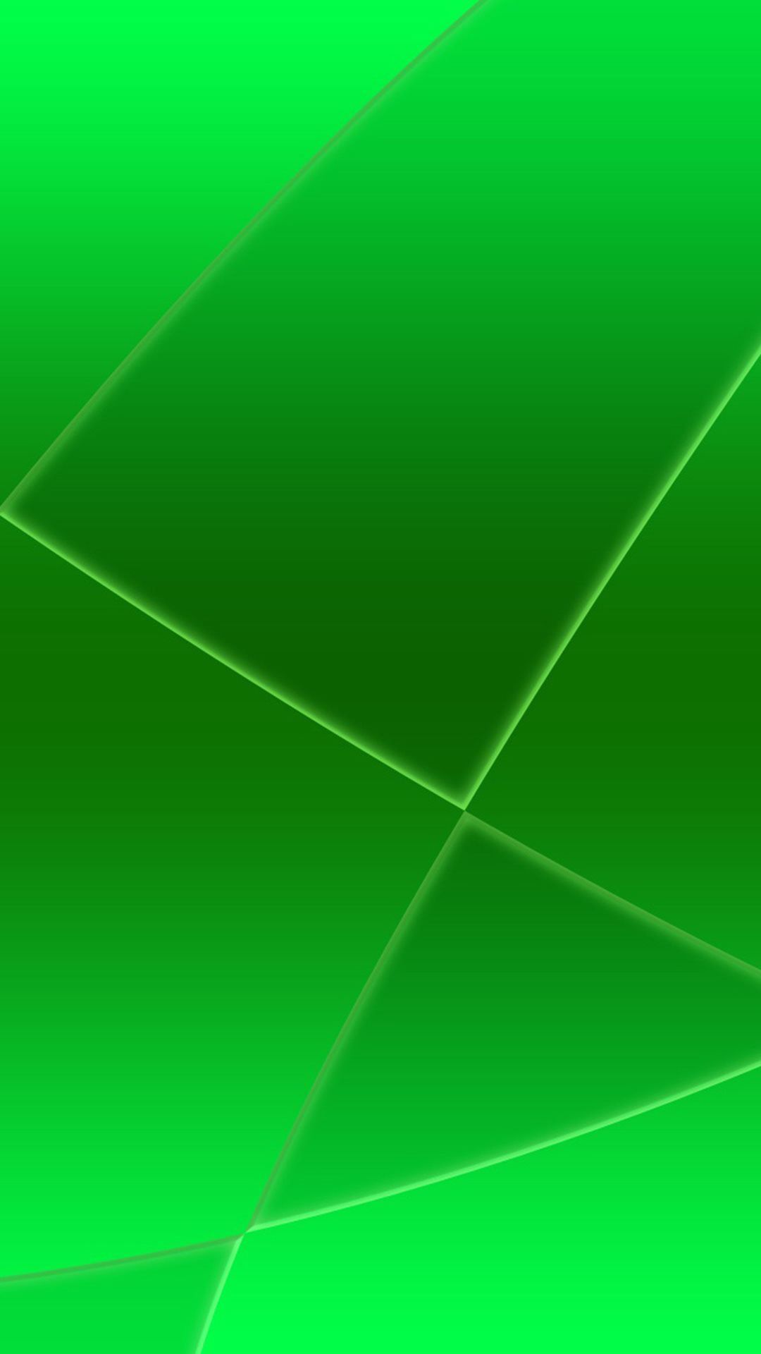 1080x1920 Abstract Green Wallpaper with Diagonal
