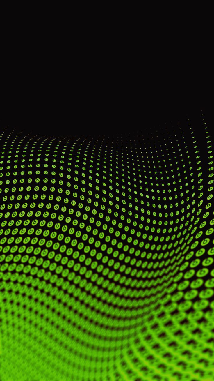 736x1308 3D green background htc one