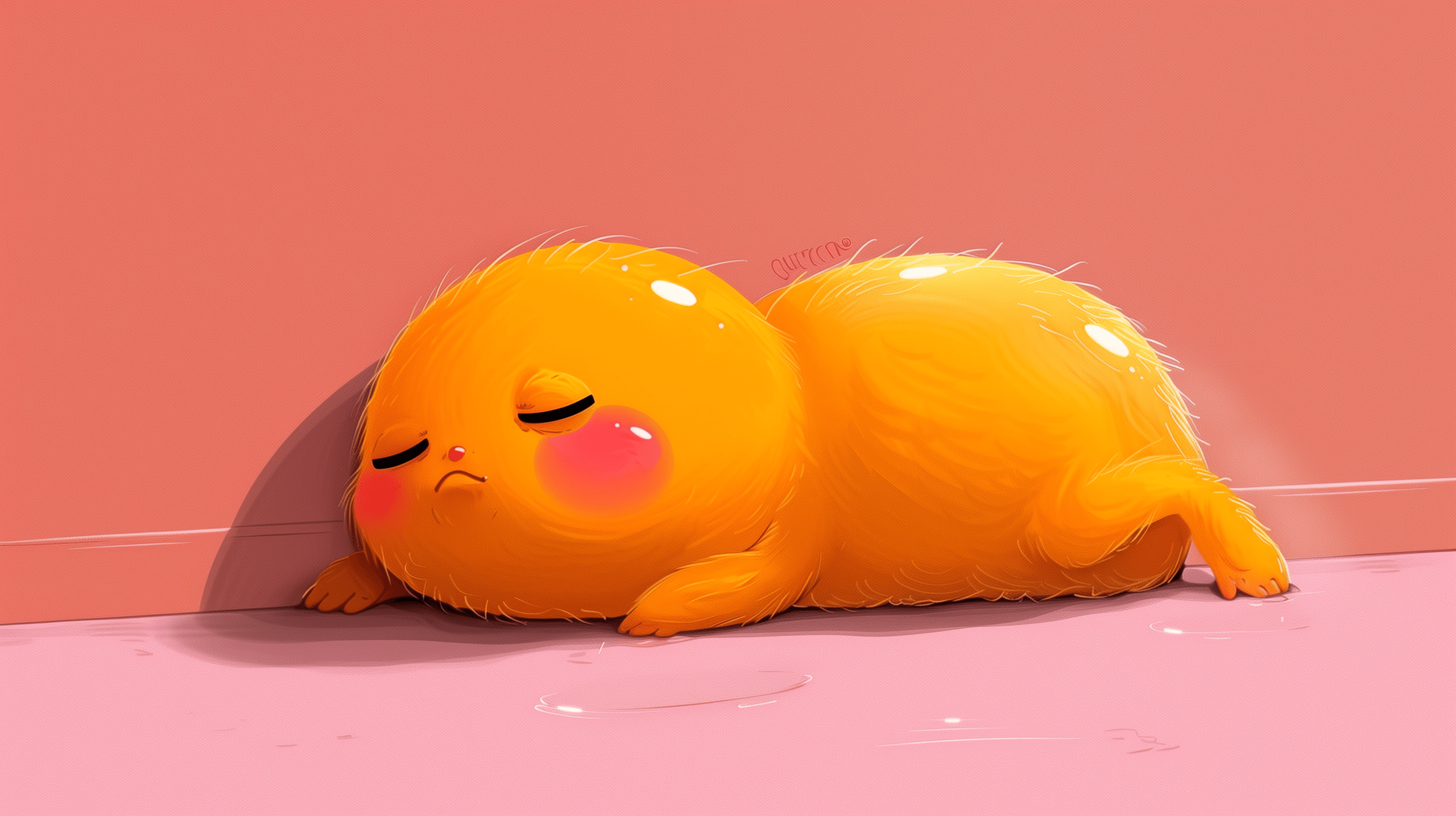 2912x1632 Gudetama Lazy Egg Cartoon HD Wallpaper for Desktop Background