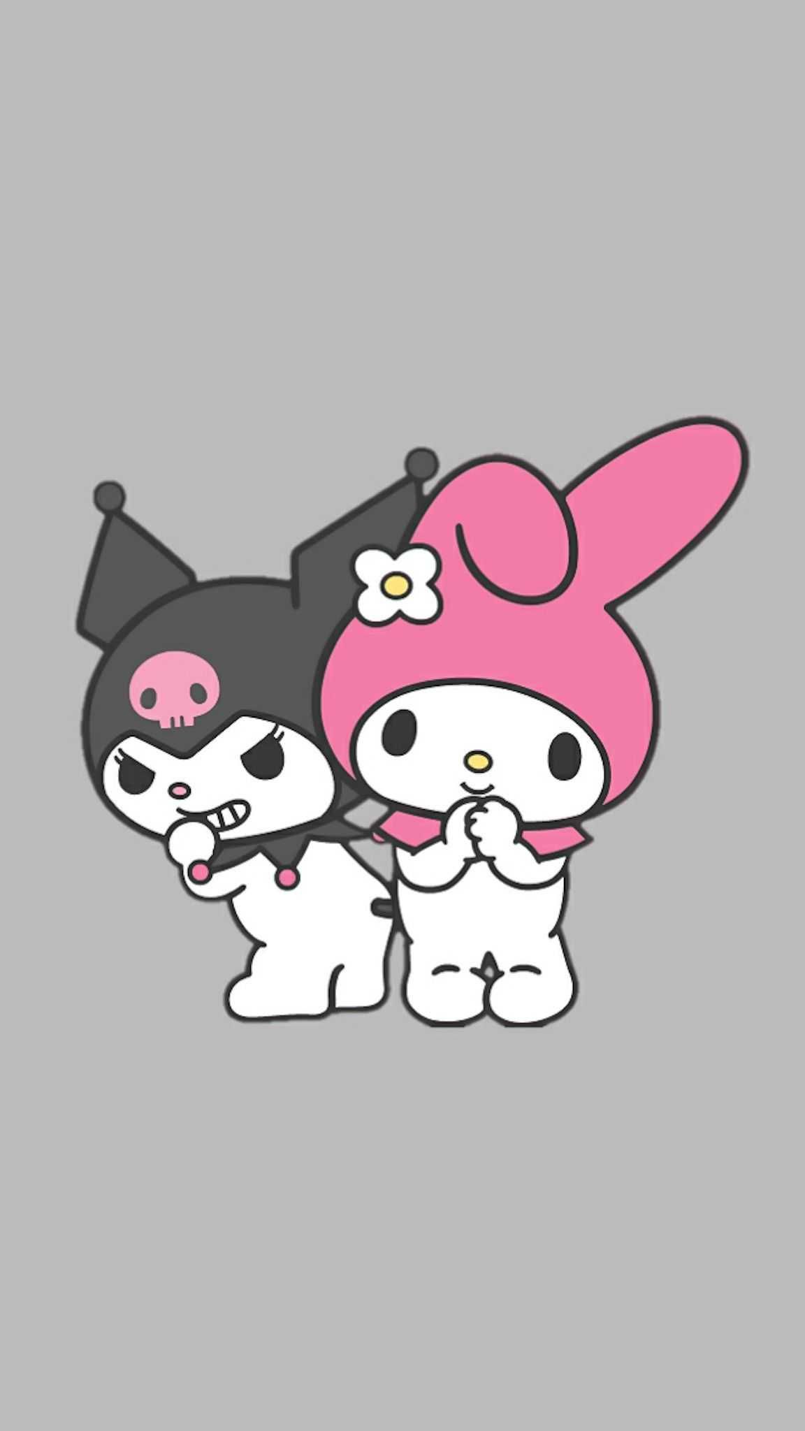 1152x2048 hd kuromi wallpaper. Hello kitty