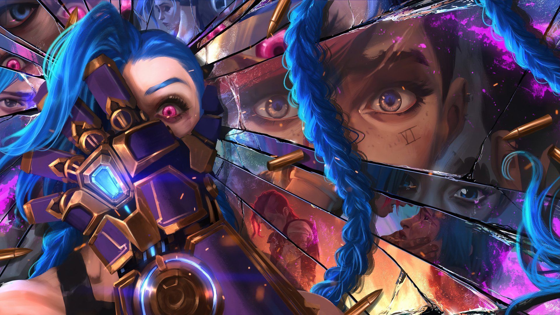 1920x1080 Jinx from Arcane Ultra HD Wallpaperx2160