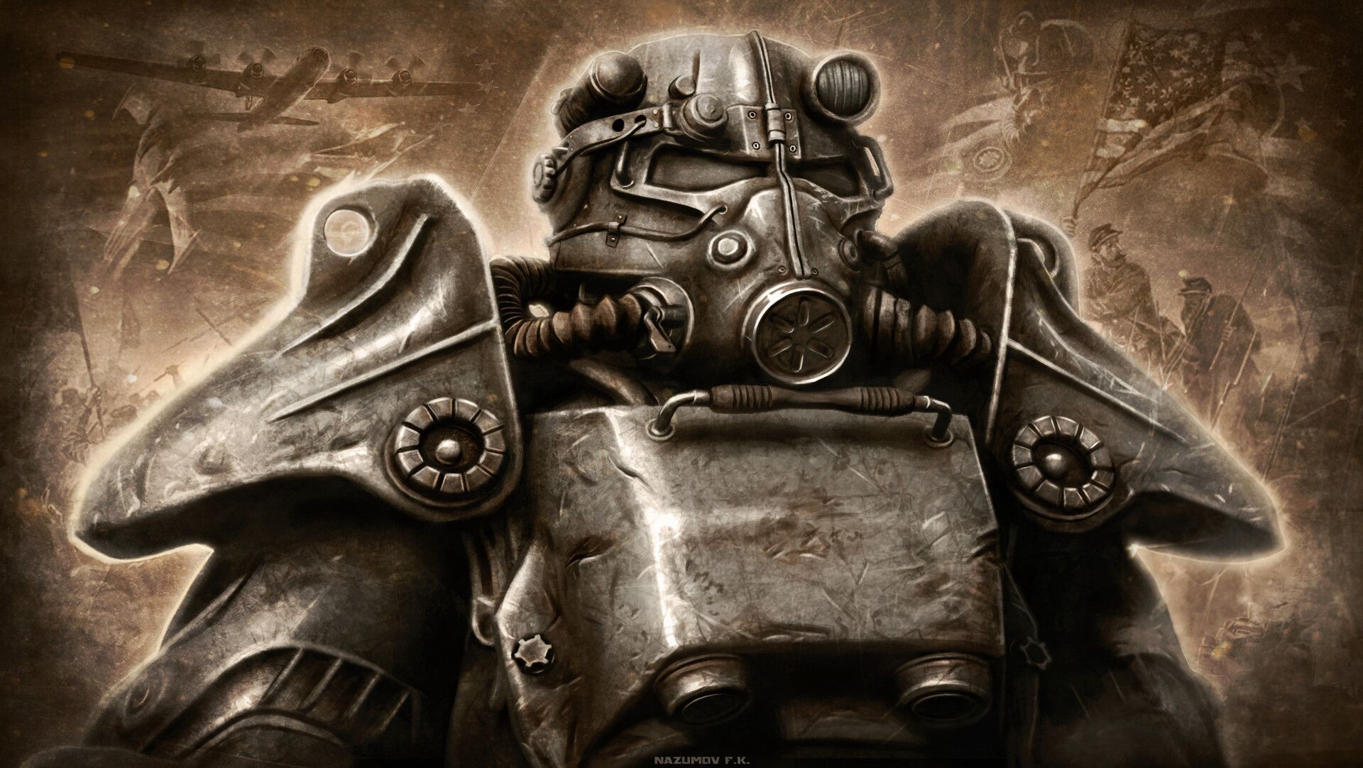Power armour wallpapers top free power armour backgrounds