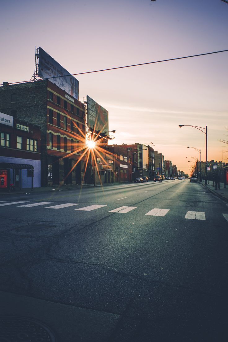 736x1104 Panoramic Sunrise Cityscape Wallpaper