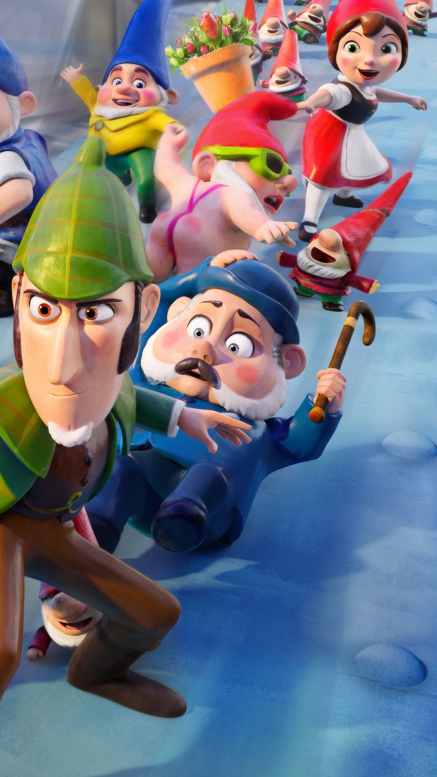 1440x2560 Juliet: Sherlock Gnomes, 4k, Movies