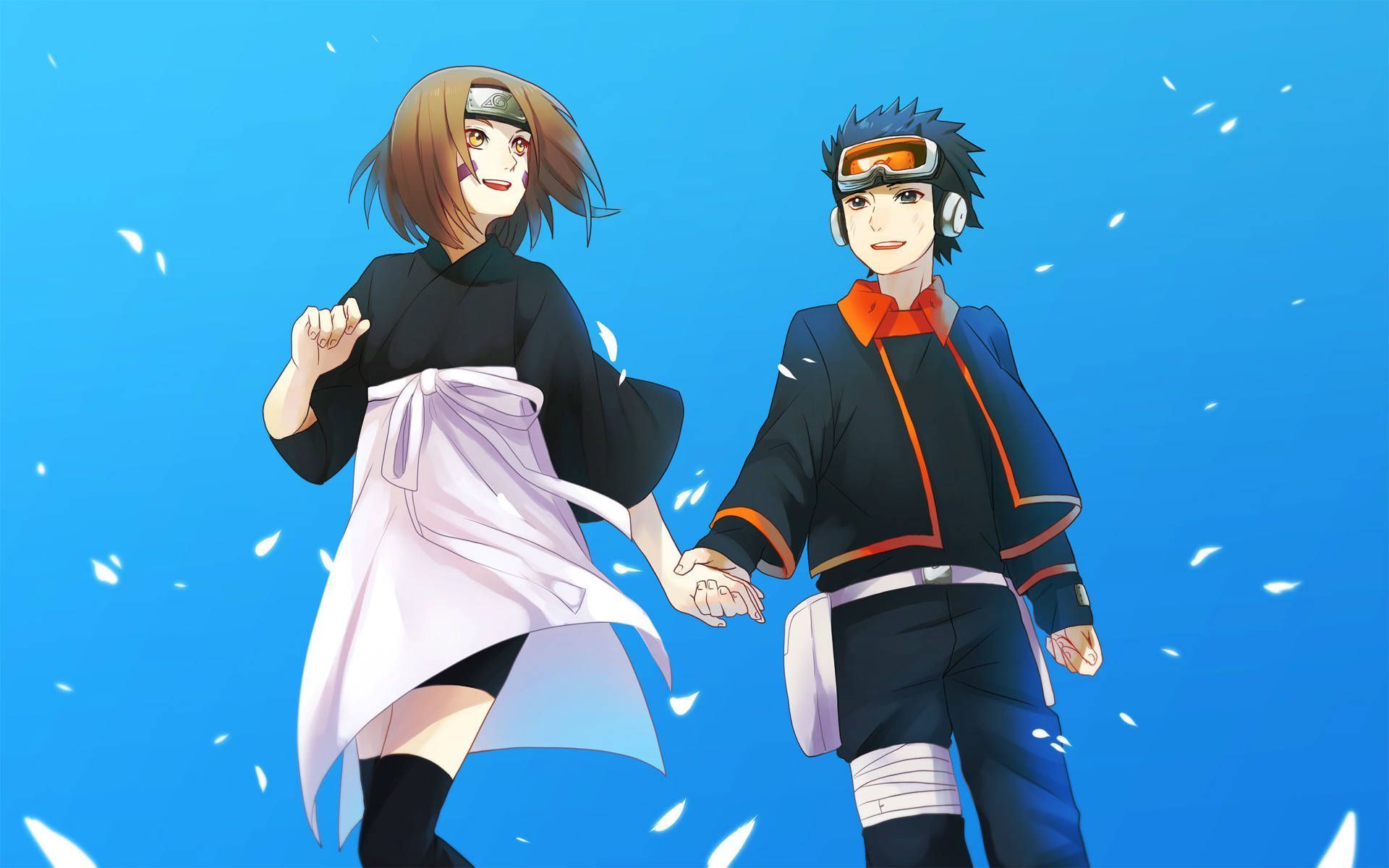 1920x1200 Download Obito Uchiha And Rin Nohara Wallpaper