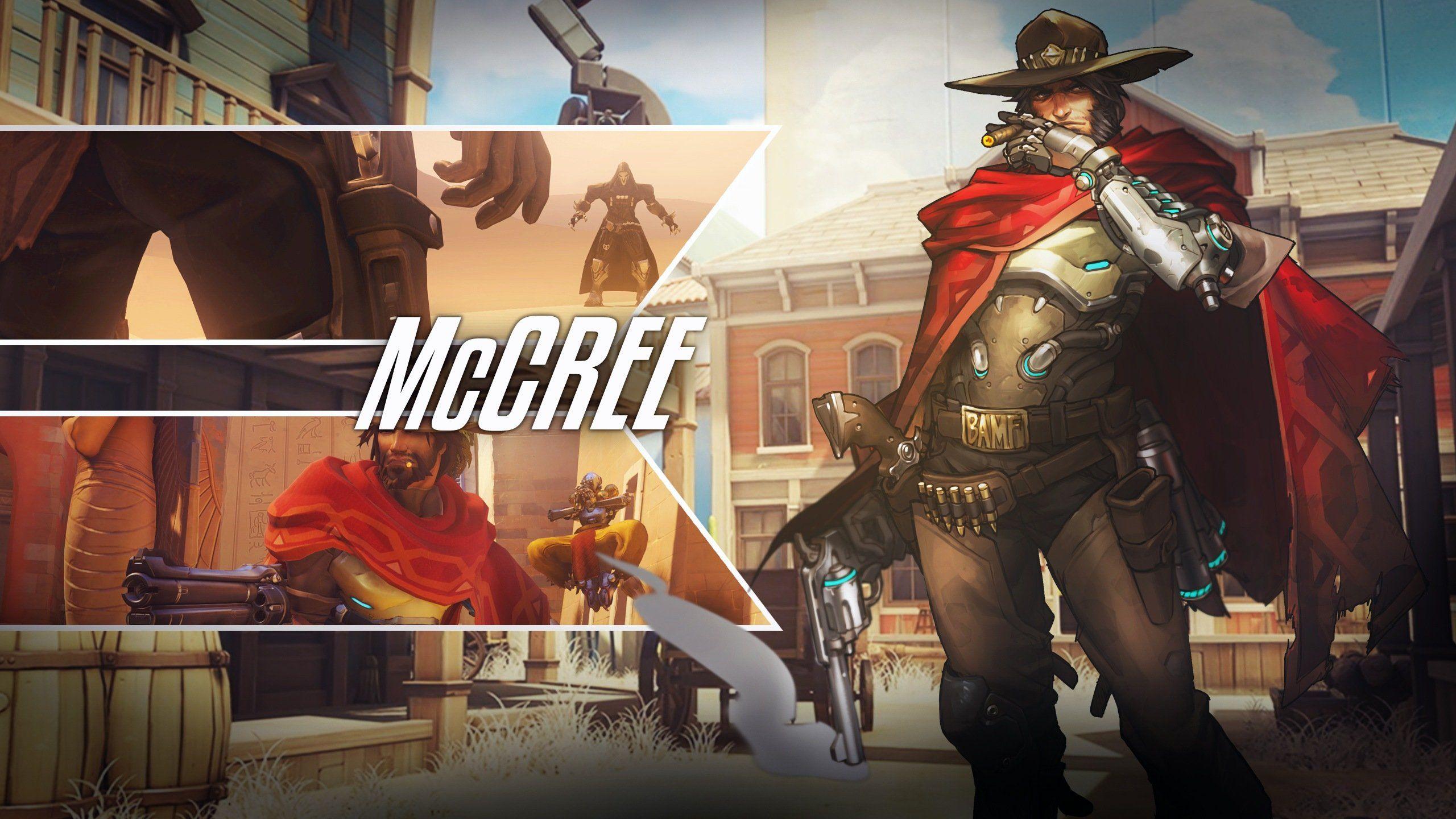 2560x1440 Overwatch McCree Wallpaper