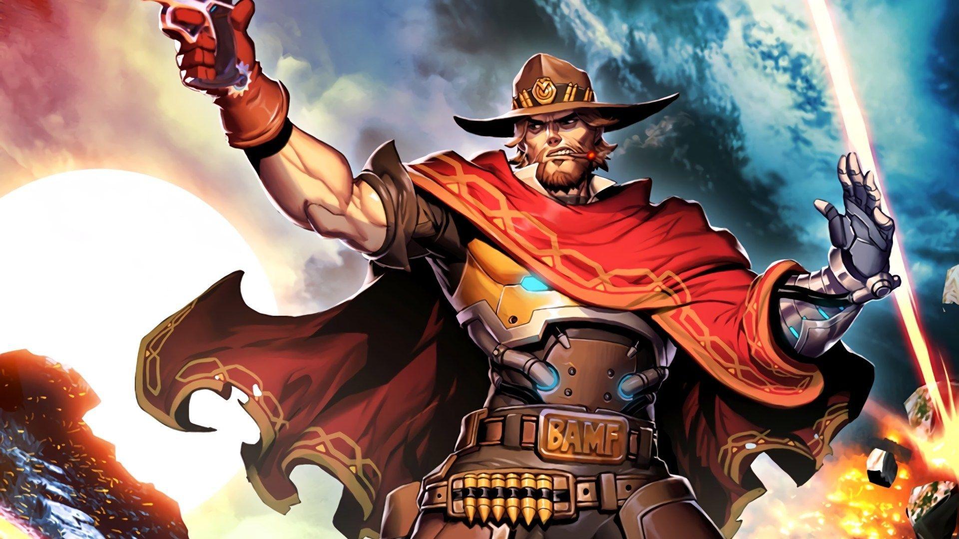 1920x1080 GENZOMAN, McCree, Overwatch HD Wallpaper & Background