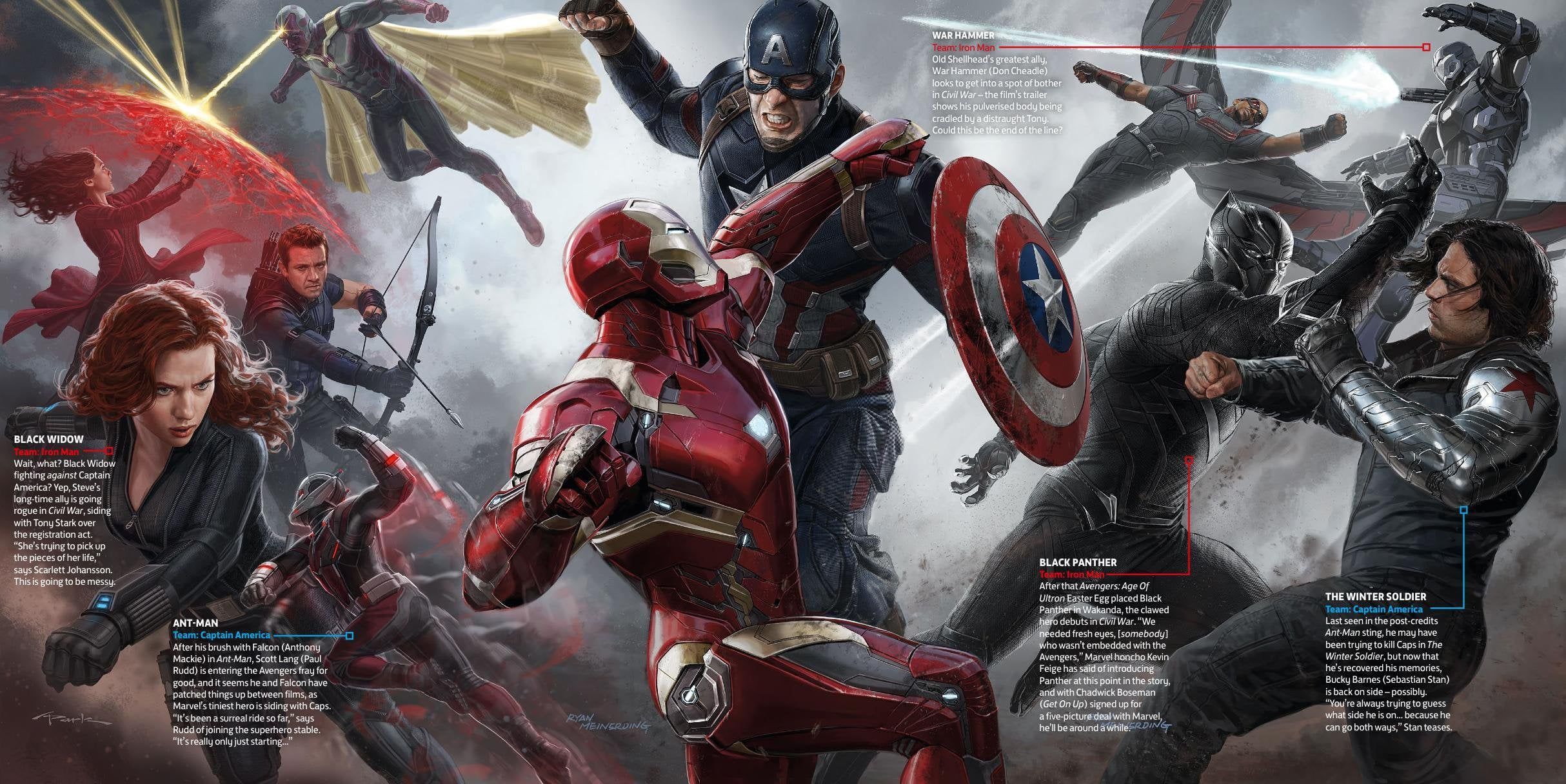 2428x1216 Captain America: Civil War' Concept Art