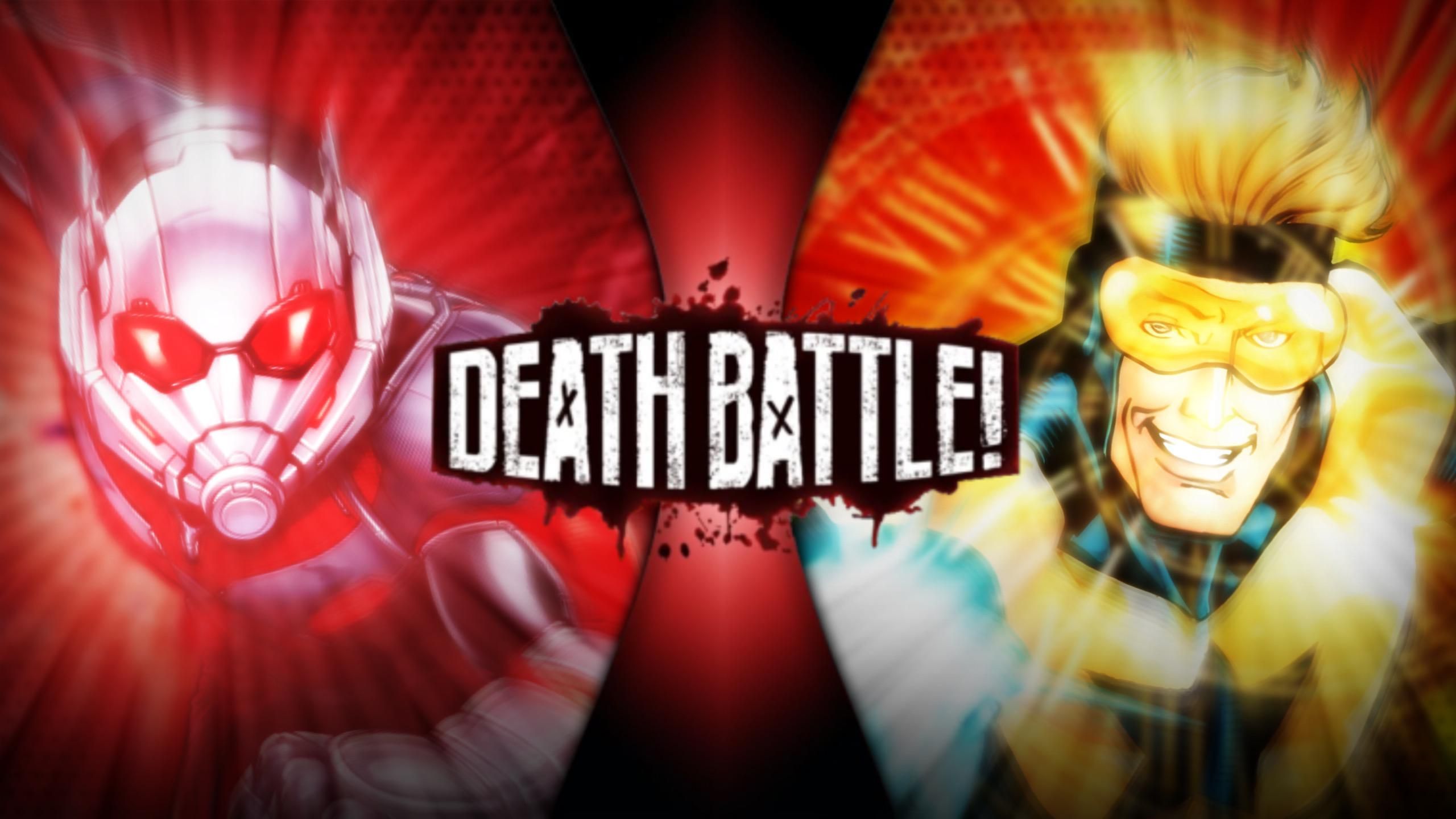 2560x1440 Scott Lang VS Booster Gold Marvel VS