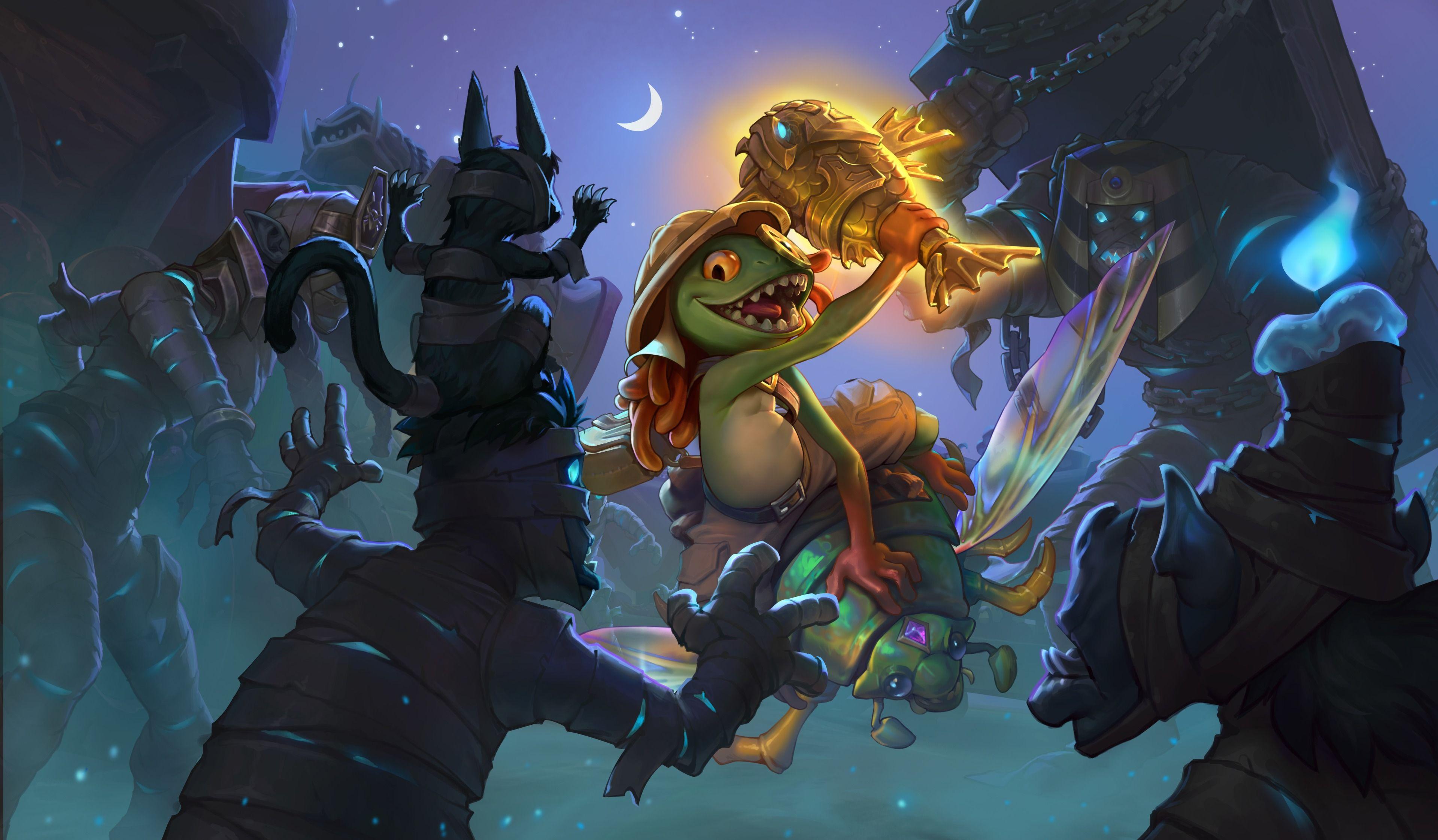 3840x2245 Hearthstone Retter Von Uldum 4k, HD Abstract, 4k