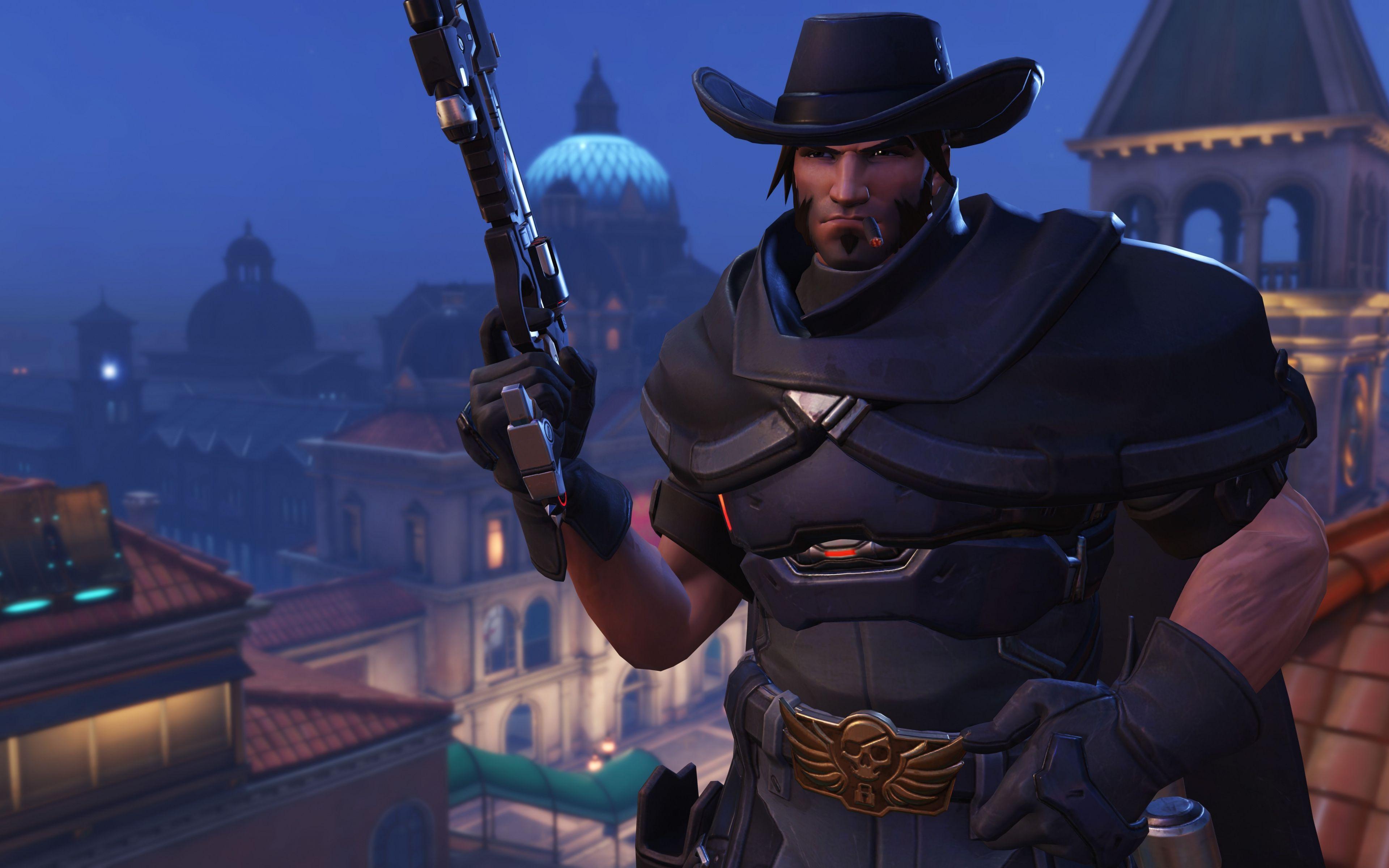3840x2400 Download 3840x2400 Wallpaper Mccree, Overwatch, 4 K