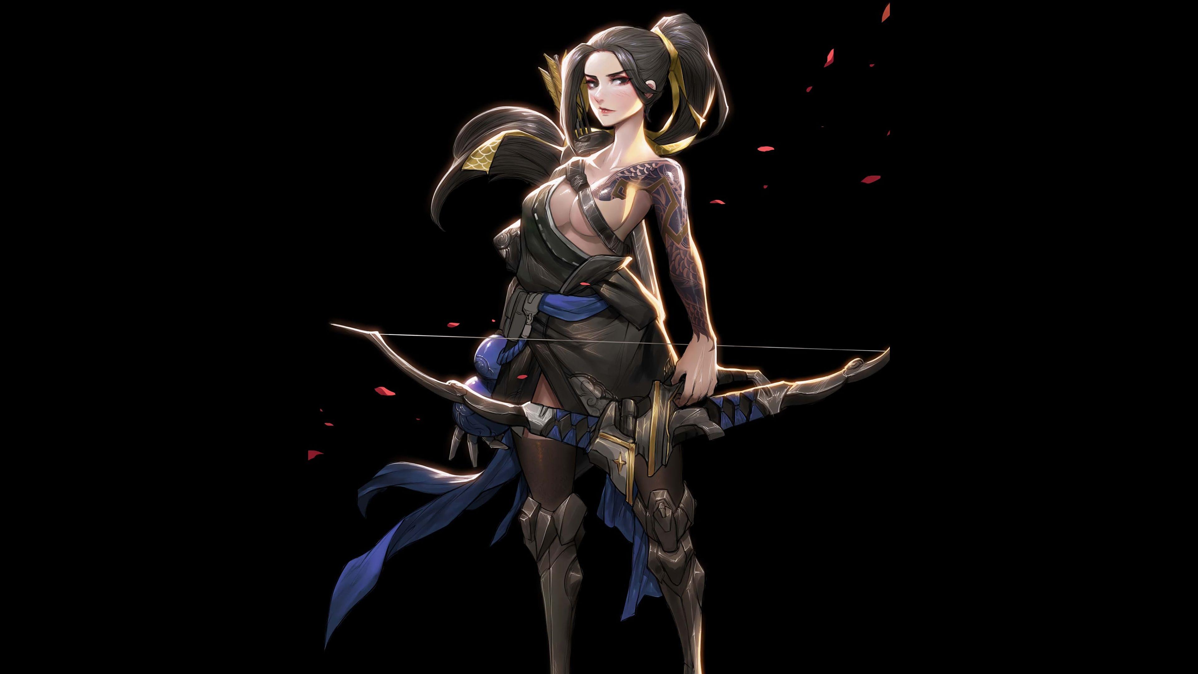 3840x2160 female hanzo 2