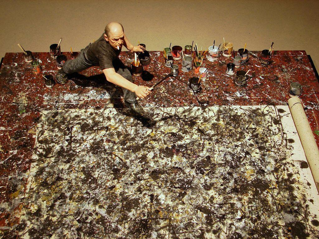 1024x768 Jackson Pollock Wallpaper