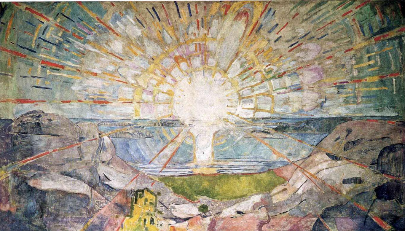 1366x779 Edvard Munch Sun