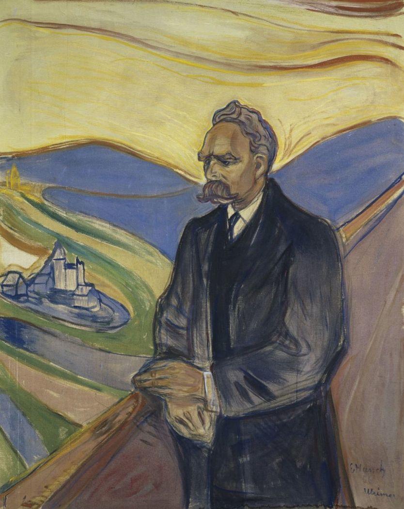 834x1050 Frederich Nietzsche Edvard Munch on USEUM