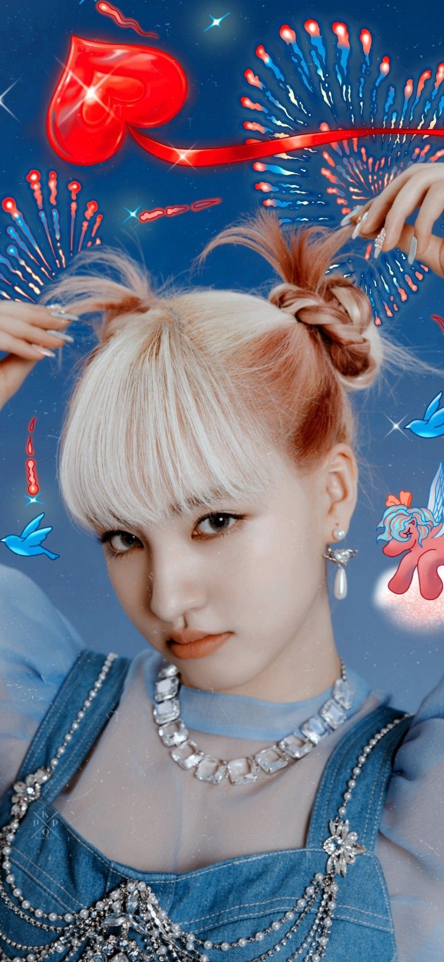 886x1920 kpop locks