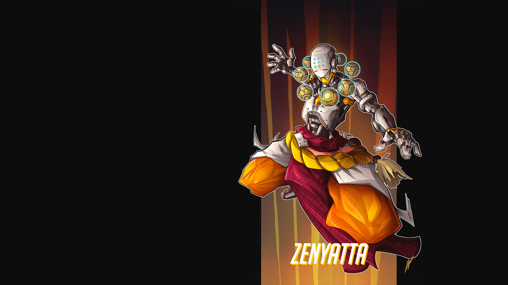 1920x1080 Zenyatta wallpaper