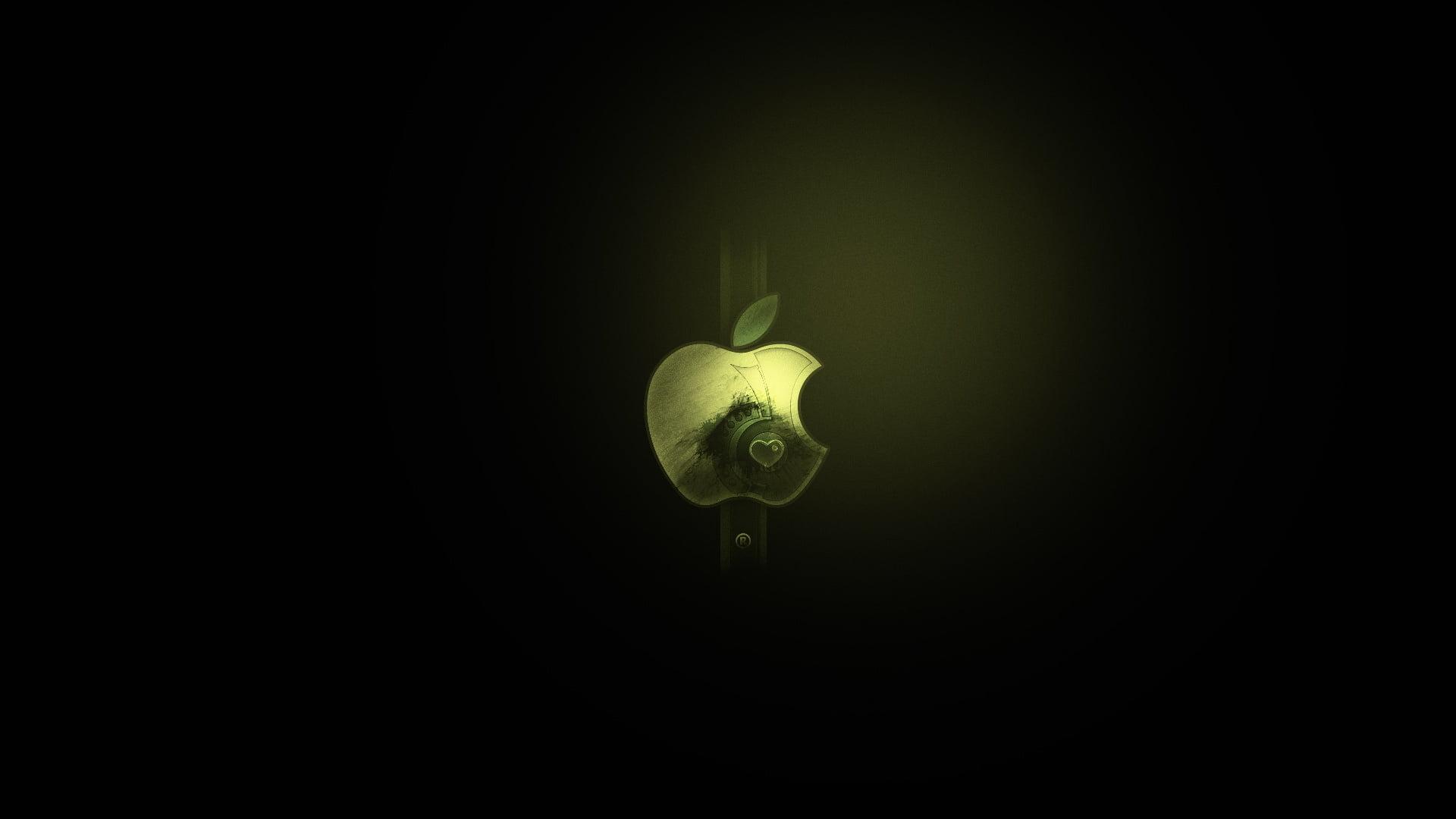 Dark Green Apple Wallpapers Top Free Dark Green Apple Backgrounds