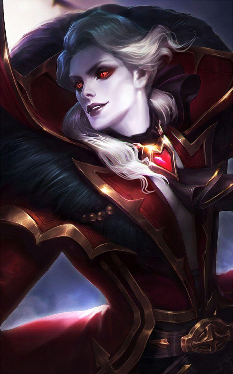 950x1520 Download Viscount Alucard Mobile Legends Free Pure 4K Ultra
