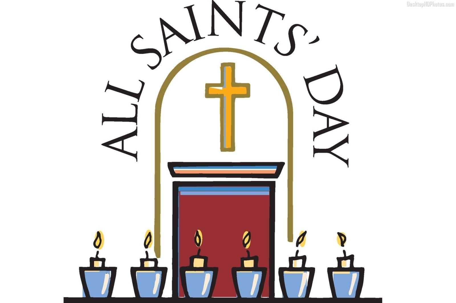 1600x1066 All Saints Day Drawing Wallpaper