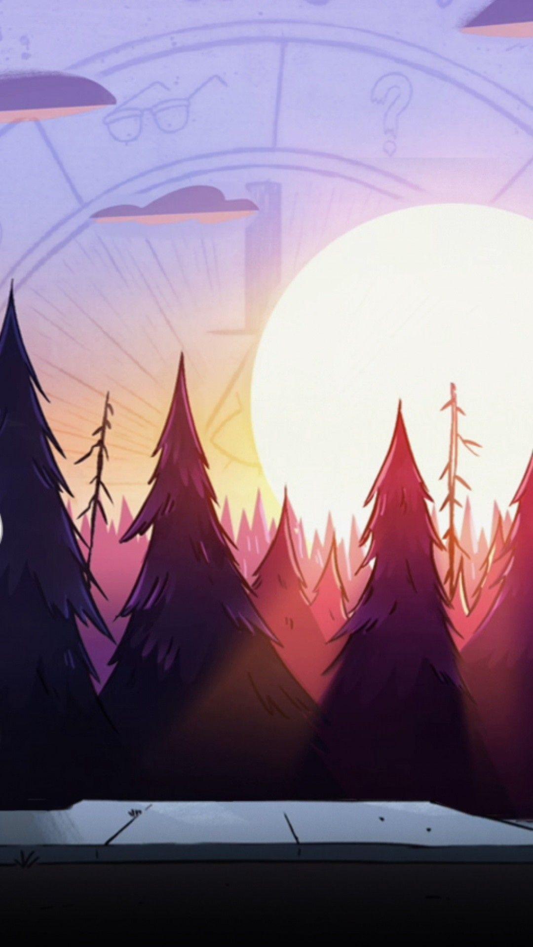 1080x1920 Gravity Falls Wallpaper Fan Art