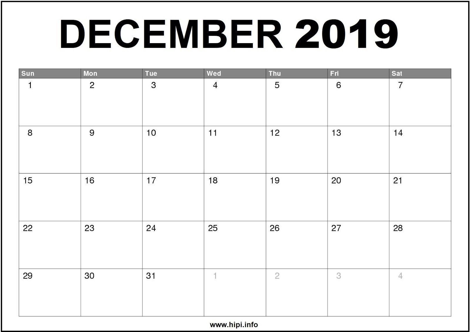 December 2019 Calendar Wallpapers - Top Free December 2019 Calendar ...