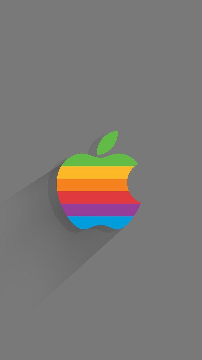 Rainbow Apple Logo Wallpapers - Top Free Rainbow Apple Logo Backgrounds ...