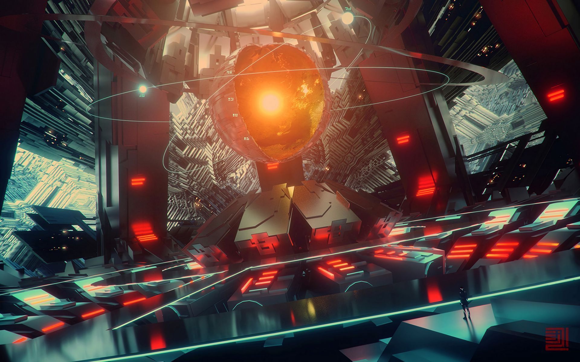 1920x1200 Sky War Military Futuristic Fantasy Art