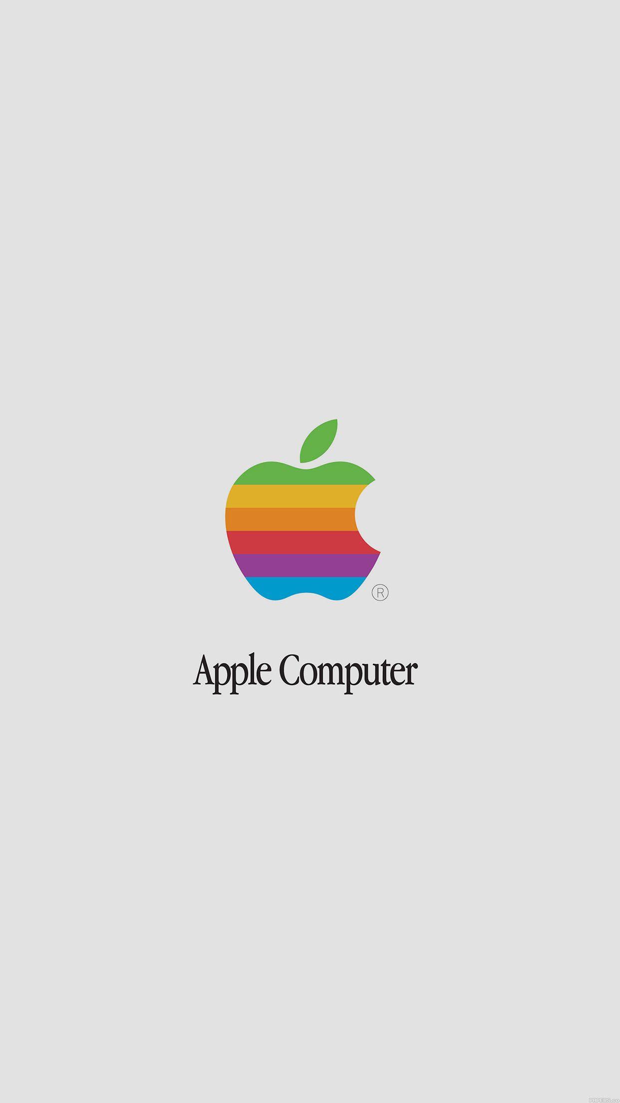 Retro Apple Logo Wallpapers Top Free Retro Apple Logo Backgrounds Wallpaperaccess