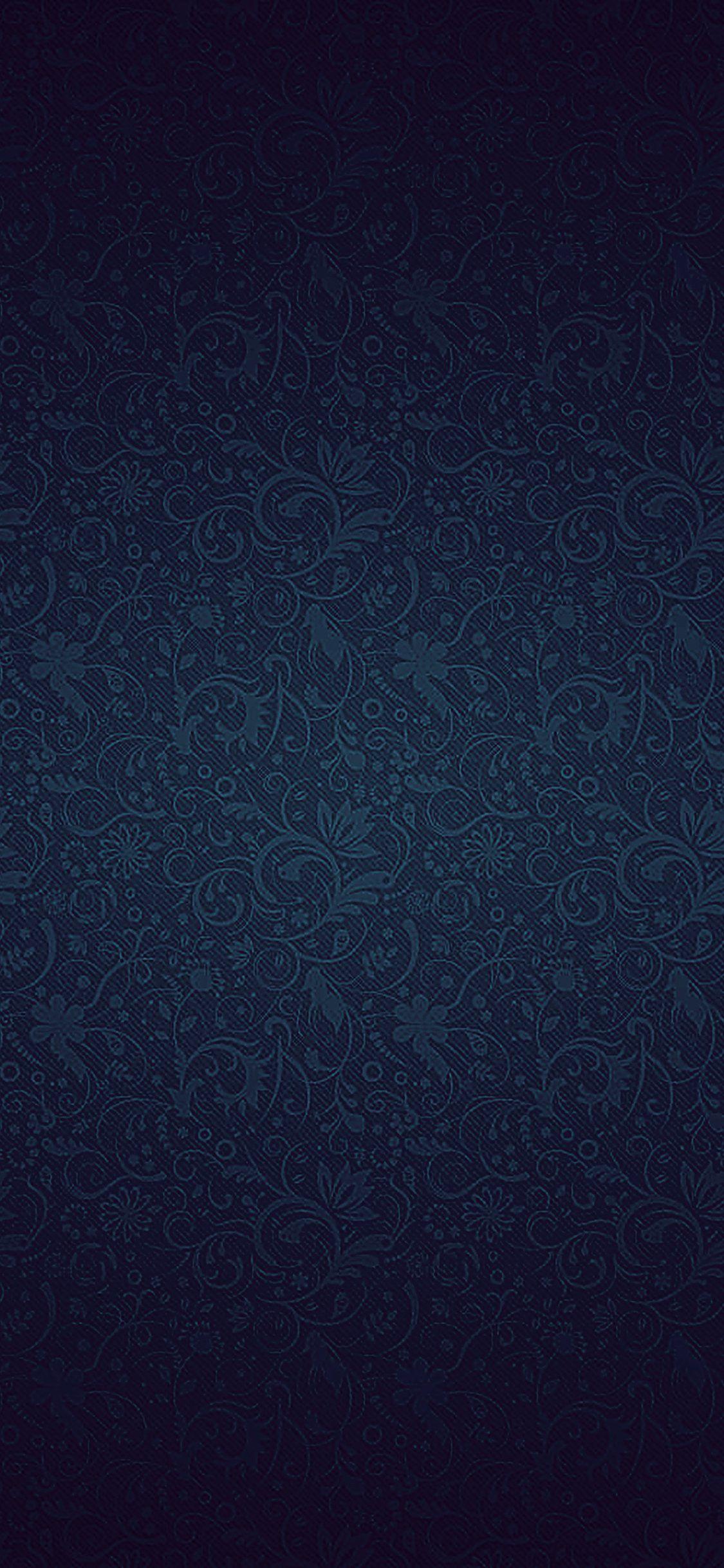 1125x2436 iPhoneXpapers blue ornament texture pattern