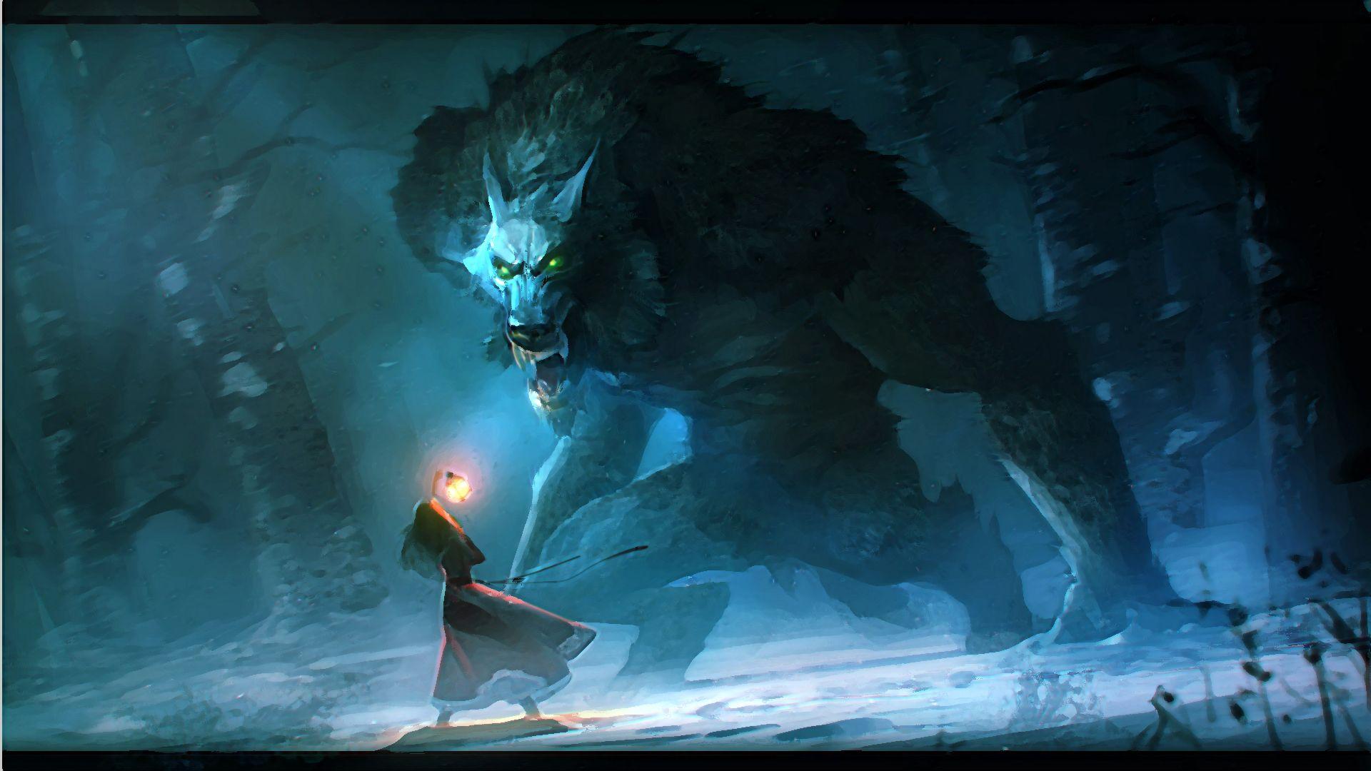 1920x1080 Werewolf HD Wallpaper